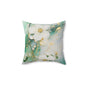 Elegant Floral Throw Pillow