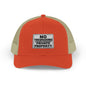 No Trespassing Snapback Trucker Cap, Outdoor Adventure Hat, Unique Gift for him, Summer Casual Style, Trendy Accessory
