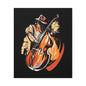 Matte Canvas, Stretched, 1.25" - Bass Player