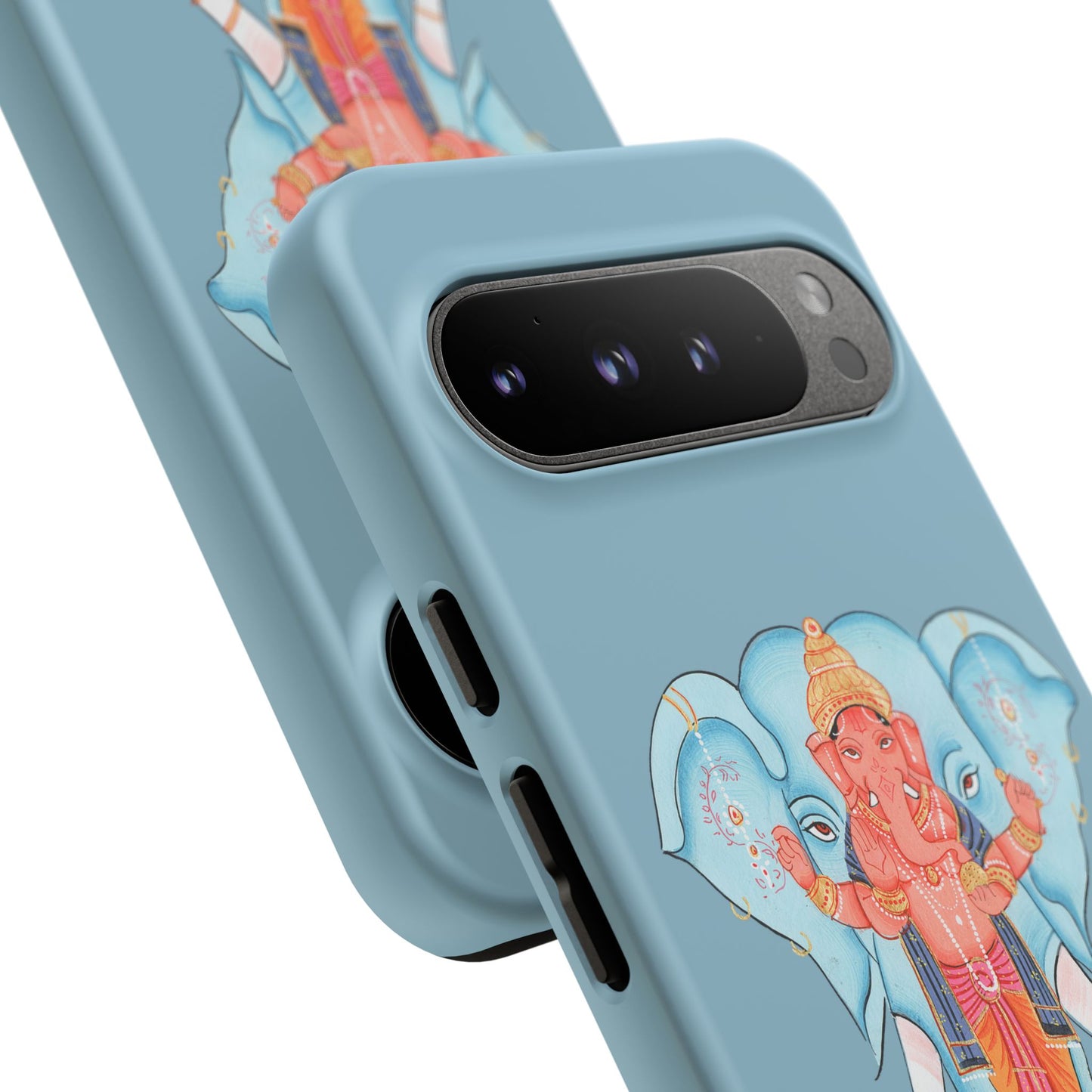 Tough Cases: Ganesh-Inspired Phone Case, Bohemian Phone Cover, Hindu Art Accessory, Festival Gift, Protective Phone Shell