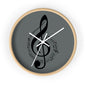 Musical Notes Wall Clock - Elegant Home Decor for Music Lovers
