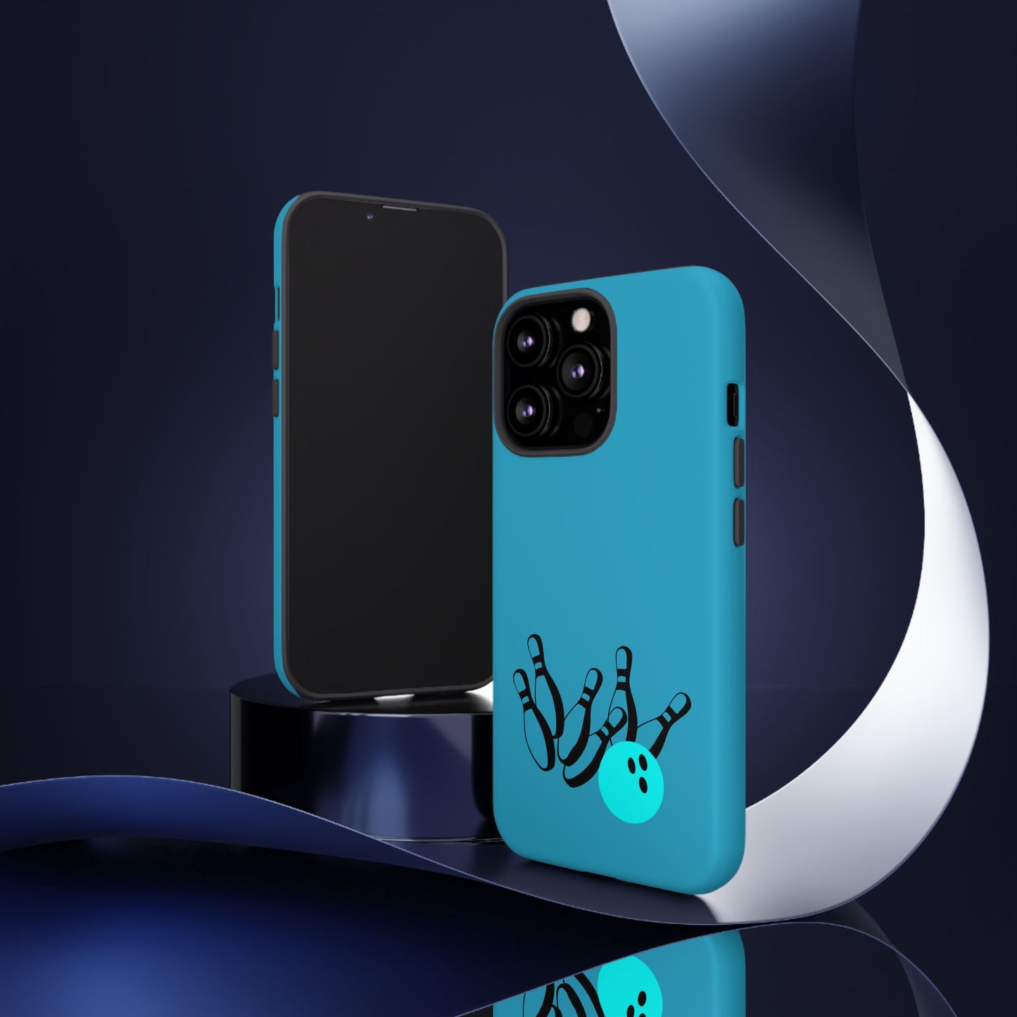 Bowling Phone Case, Tough Cases for Bowling Enthusiasts, Fun Gift for Bowlers, Unique Phone Accessory, Sports Themed Cases