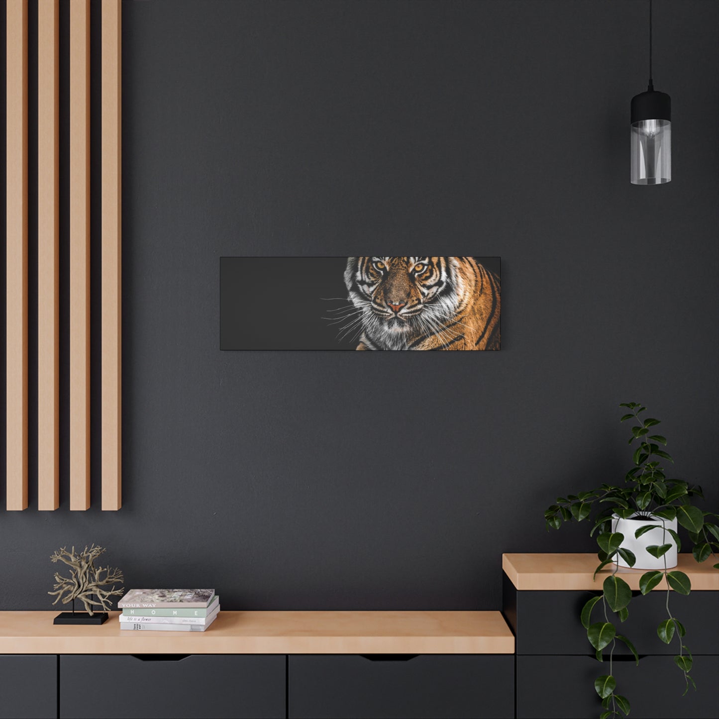 Majestic Tiger Canvas Art, Perfect for Animal Lovers