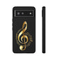 Tough Cases black gold musical Note