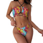 Colorful Custom Design Bikini Swimsuit