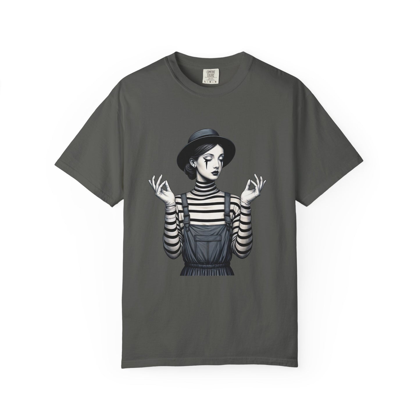 Gothic Striped Graphic Unisex T-Shirt, Edgy Casual Wear, Alternative Fashion, Gift for Her