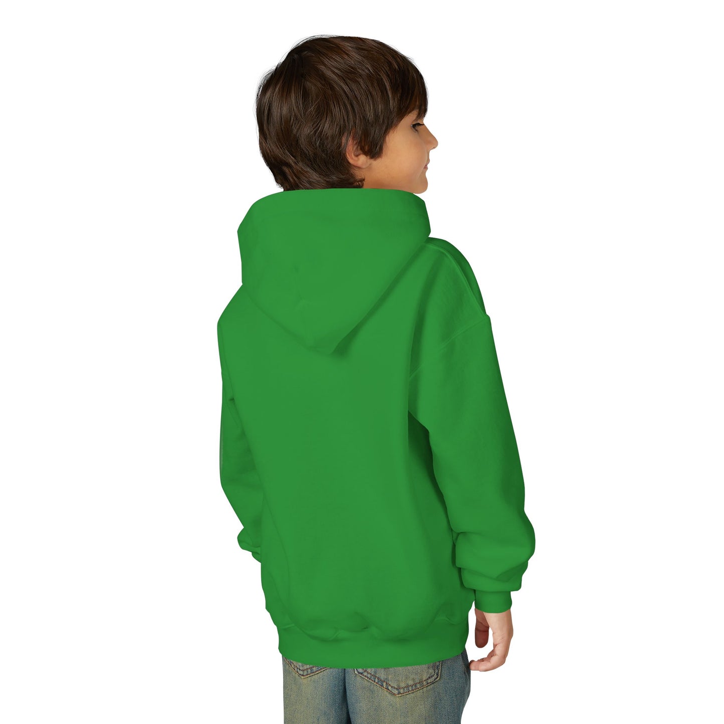 Youth Christmas Gnome Hoodie - "Merry Christmas" Holiday Kids Sweatshirt