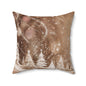 Spun Polyester Square Pillow