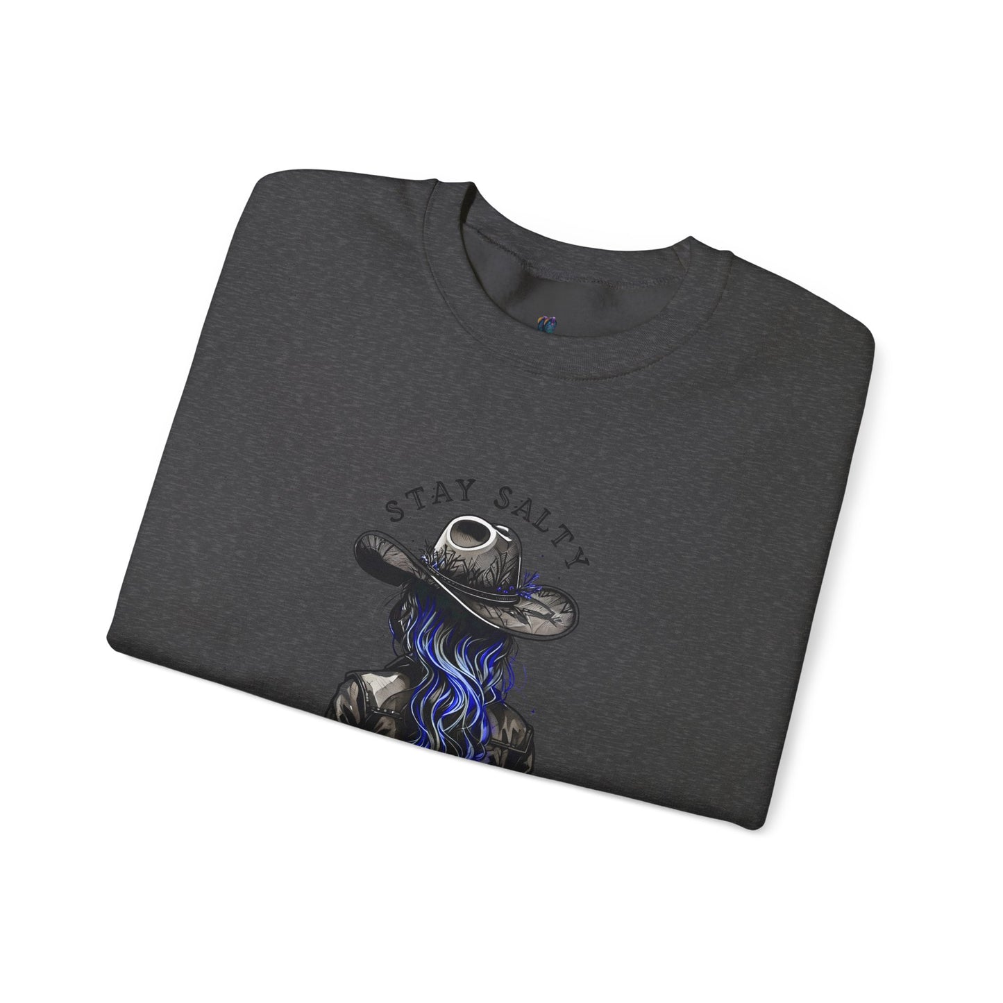 Stay Salty Cowgirl Sweatshirt | Cozy Western Apparel, Gift for Horse Lovers, Casual Wear, Cowboy Culture, Fall Fashion
