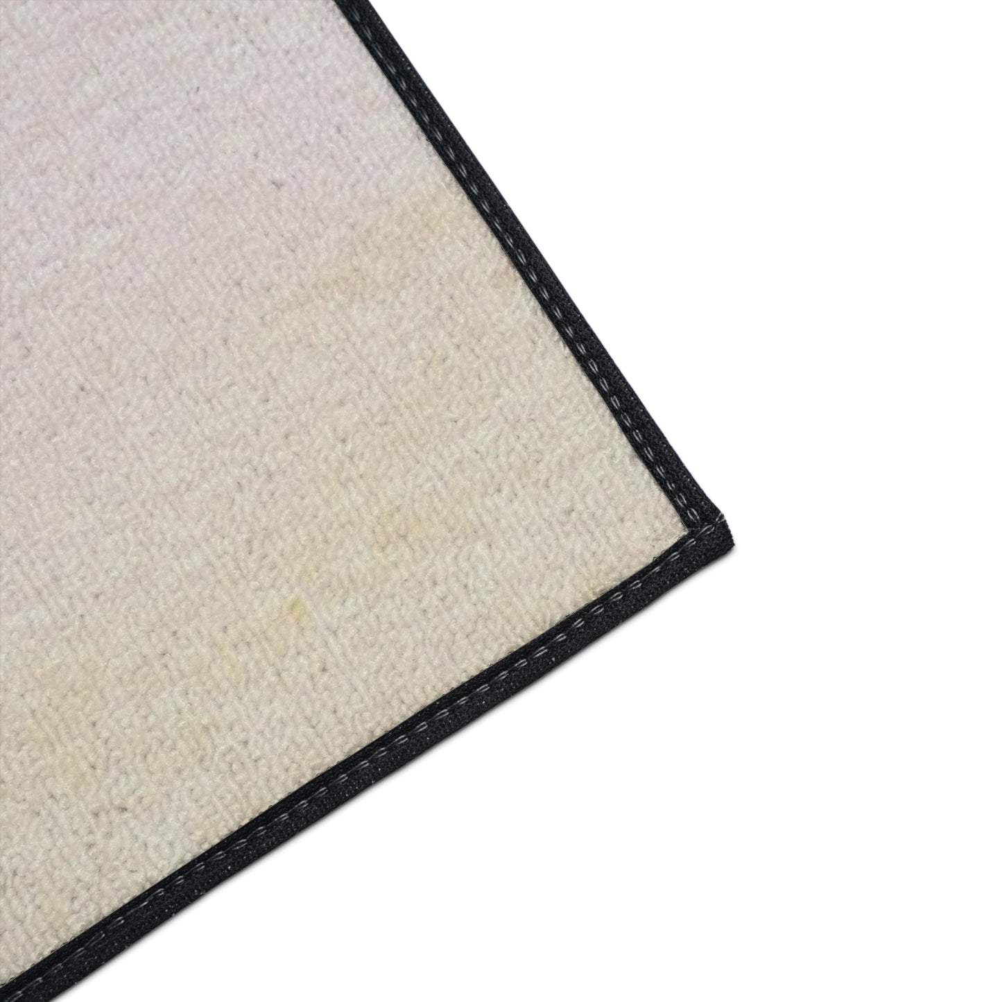Pastel Watercolor Heavy Duty Floor Mat — Soft Ombre Entry Rug