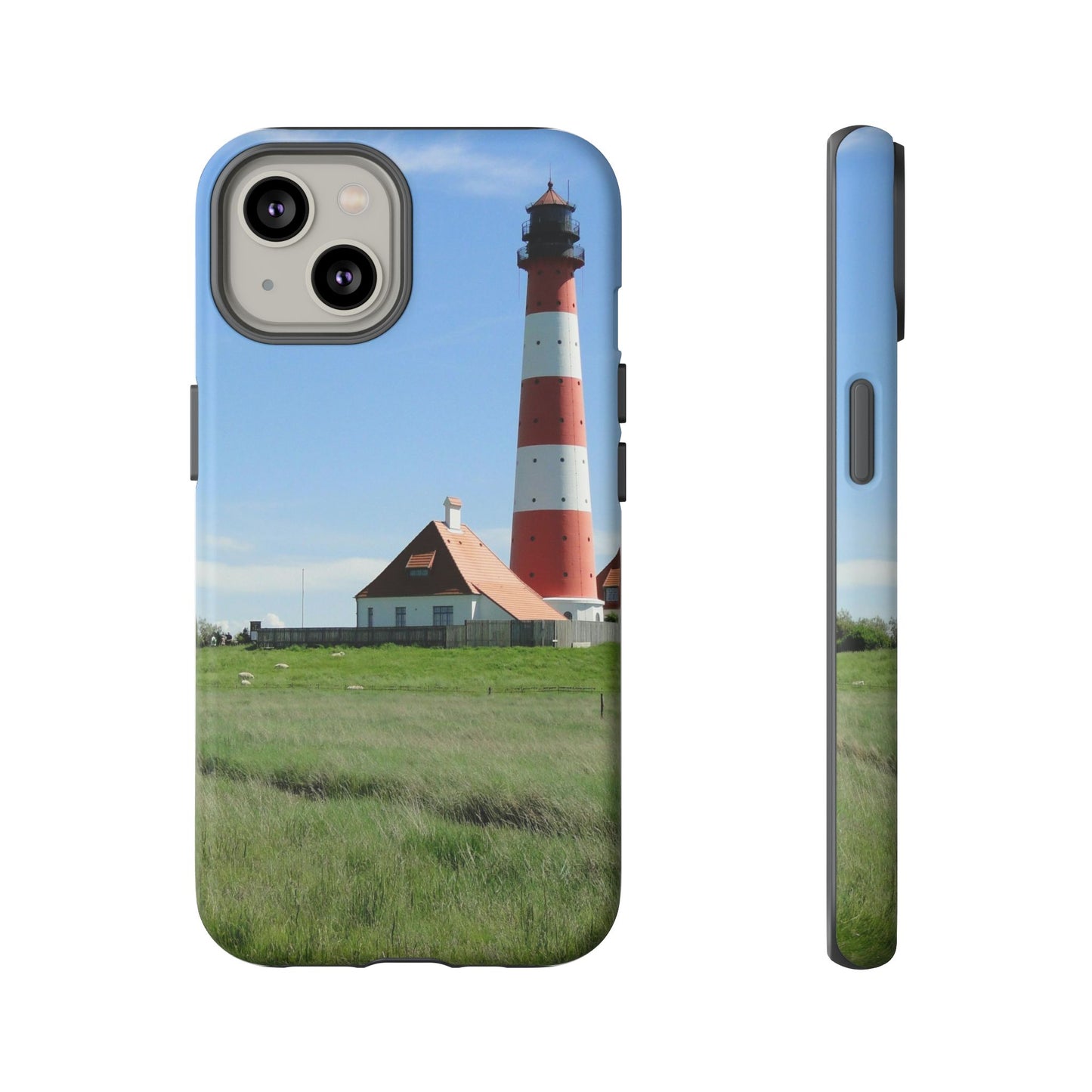 Lighthouse Phone Case - Coastal Vibes, Nautical Gift, Ocean Lover Accessory, Beach Aesthetic, Customizable Design