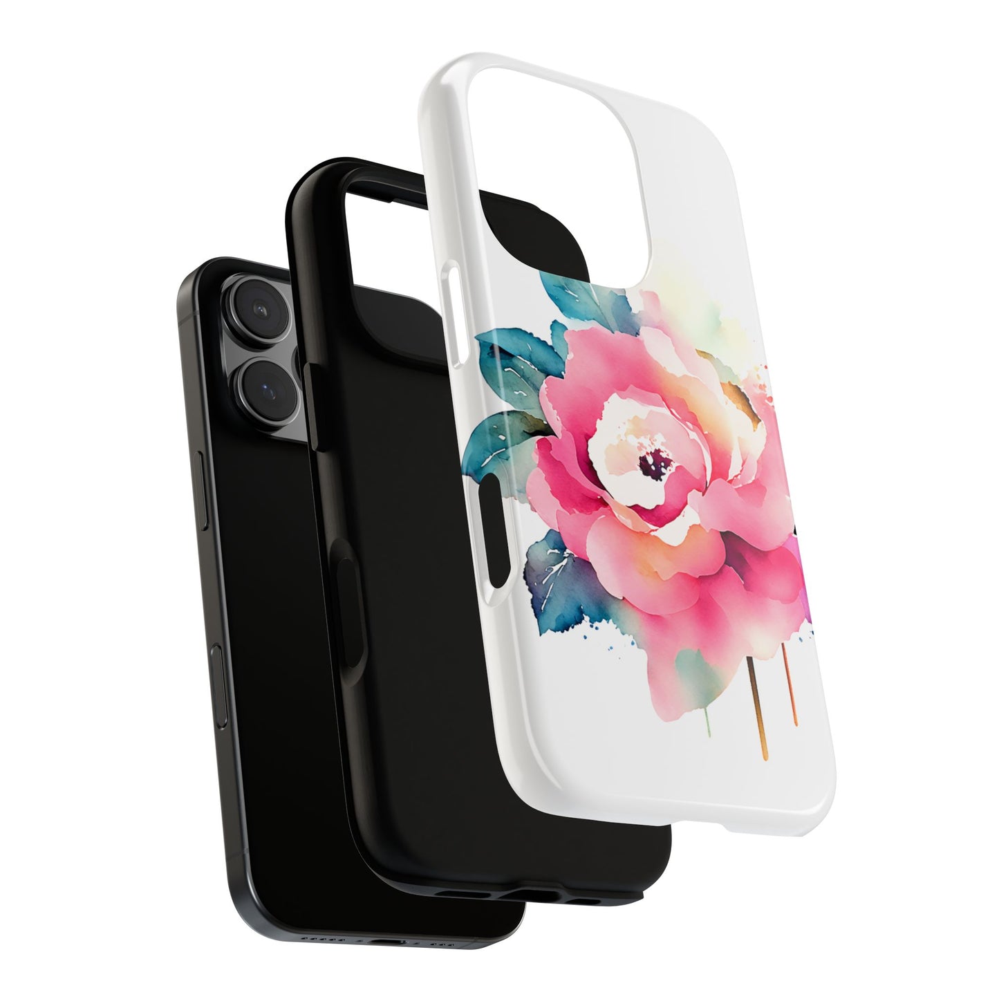 Floral Phone Case - Vibrant Rose Design