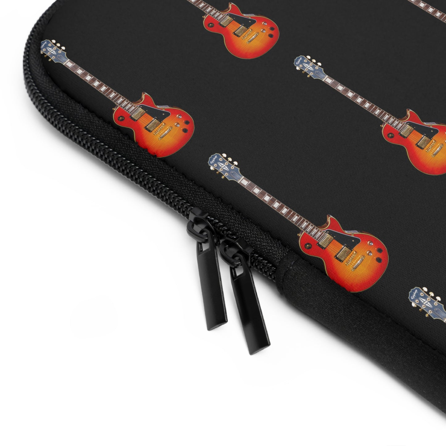 Guitar Pattern Laptop Sleeve | Music Lover Gift
