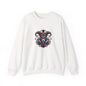 Colorful Mardi Gras Unisex Crewneck Sweatshirt, Festival Sweater