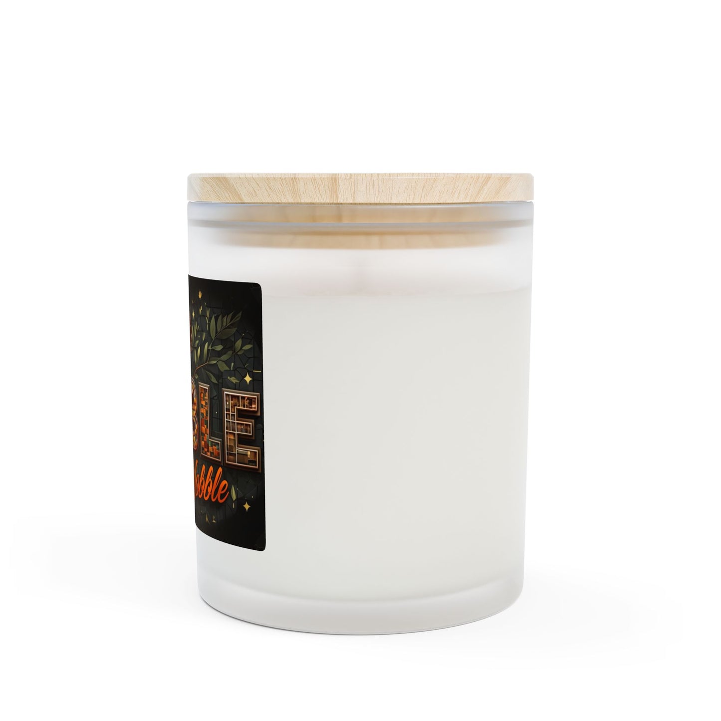 Thanksgiving Gobble Candle - 11oz Frosted Glass Scented Candle