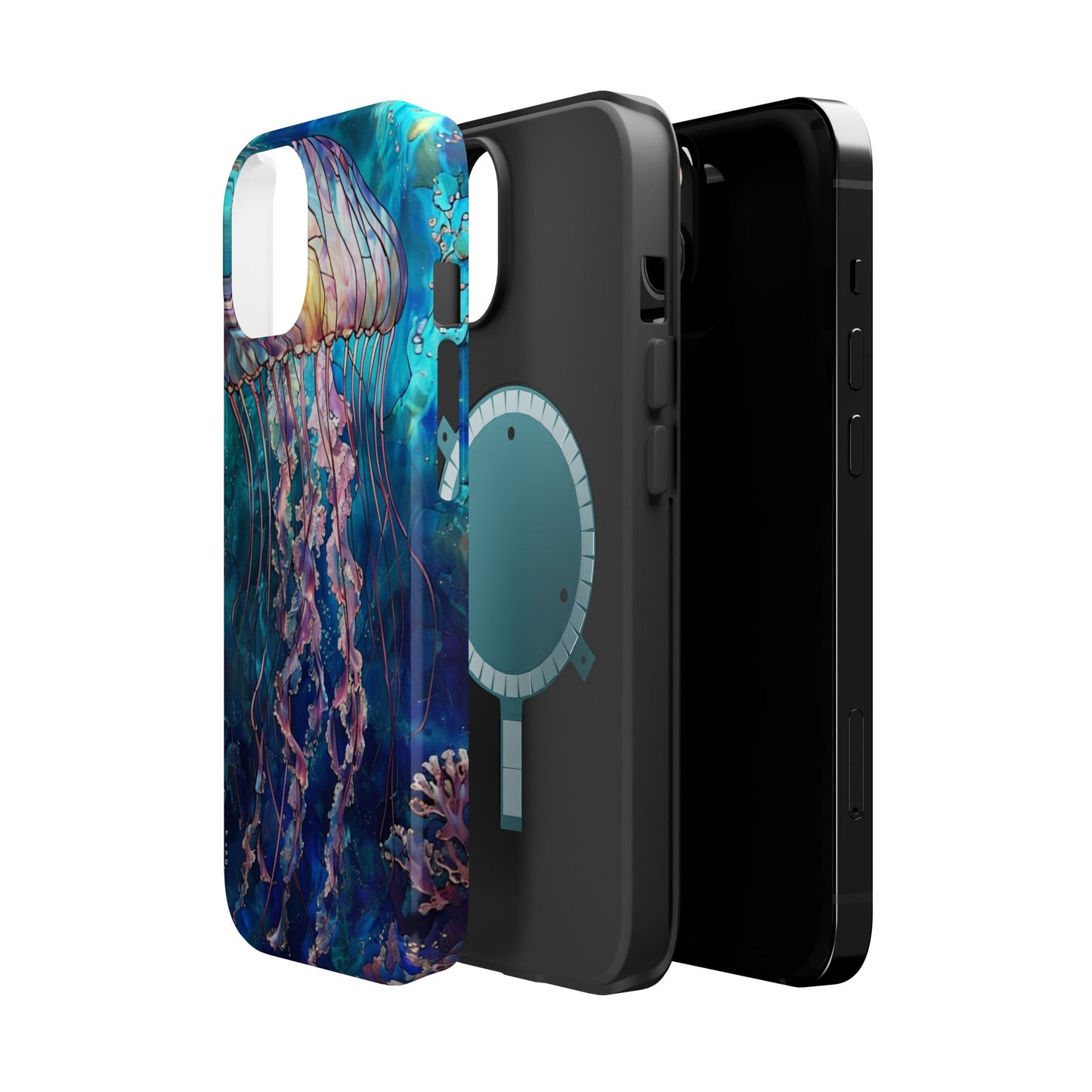 Jellyfish Ocean Magnetic Impact Phone Case