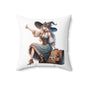 Whimsical Witch Decorative Pillow