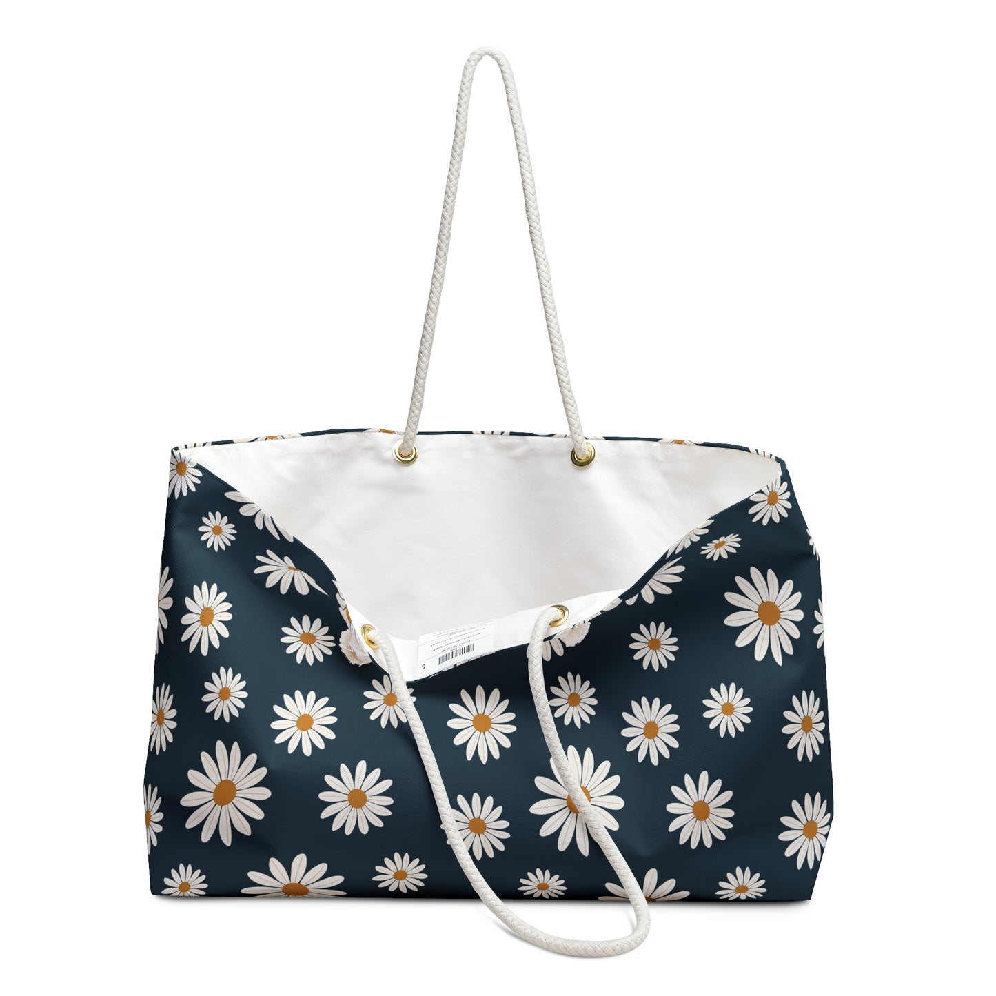 Daisy Pattern Weekender Bag