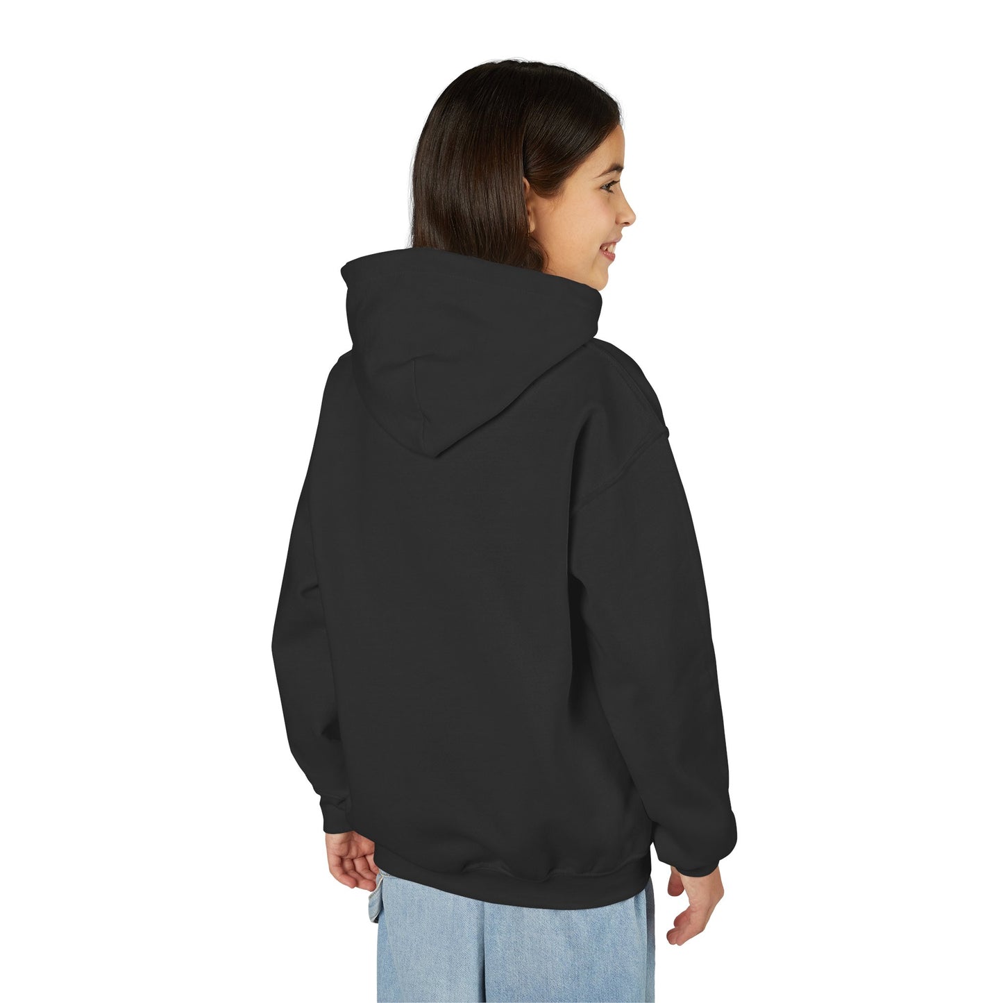 Youth Christmas Gnome Hoodie - "Merry Christmas" Holiday Kids Sweatshirt