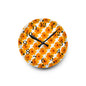 Floral Acrylic Wall Clock - Bright Flower Design for Home Decor, Perfect Gift