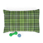 Plaid Pet Bed for Cozy Pets, Dog Bed, Cat Bed, Cute Animal Decor, Holiday Gift for Pet Lovers