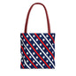 Patriotic Tote Bag, USA Flag Inspired