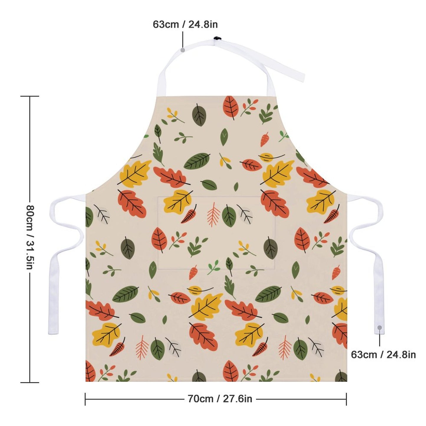 Adult Apron with Pocket - Thanksgiving