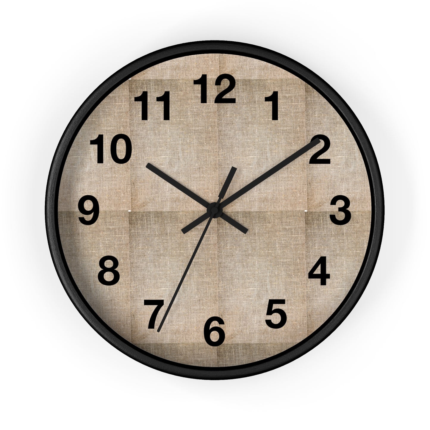 Minimalist Natural Wall Clock | Rustic Decor, Timeless Home Accent, Gift for Housewarming, Boho Vibe, Modern Design