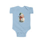 Infant Snowman Bodysuit, Baby Winter Outfit, Cute Holiday Onesie, Cozy Christmas Gift, Adorable Infant Apparel