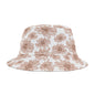 Boho Floral Bucket Hat - Summer Accessories, Beachwear, Sun Protection, Travel Hat, Festival Style