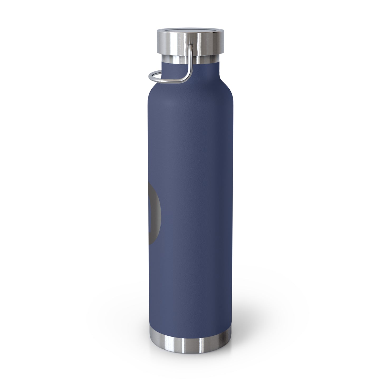 Personalized Copper Insulated Water Bottle, 22oz - "D" Custom Monogram