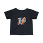 Ice Cream Letter J Infant Tee, Cute Baby Shirt, Kids Birthday Gift, Summer Outfit, Personalized Toddler Gift