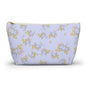 Floral Accessory Pouch, Travel Makeup Bag, Stylish Cosmetic Case, Gift for Her, Spring Floral Organizer, Cute Pencil Case