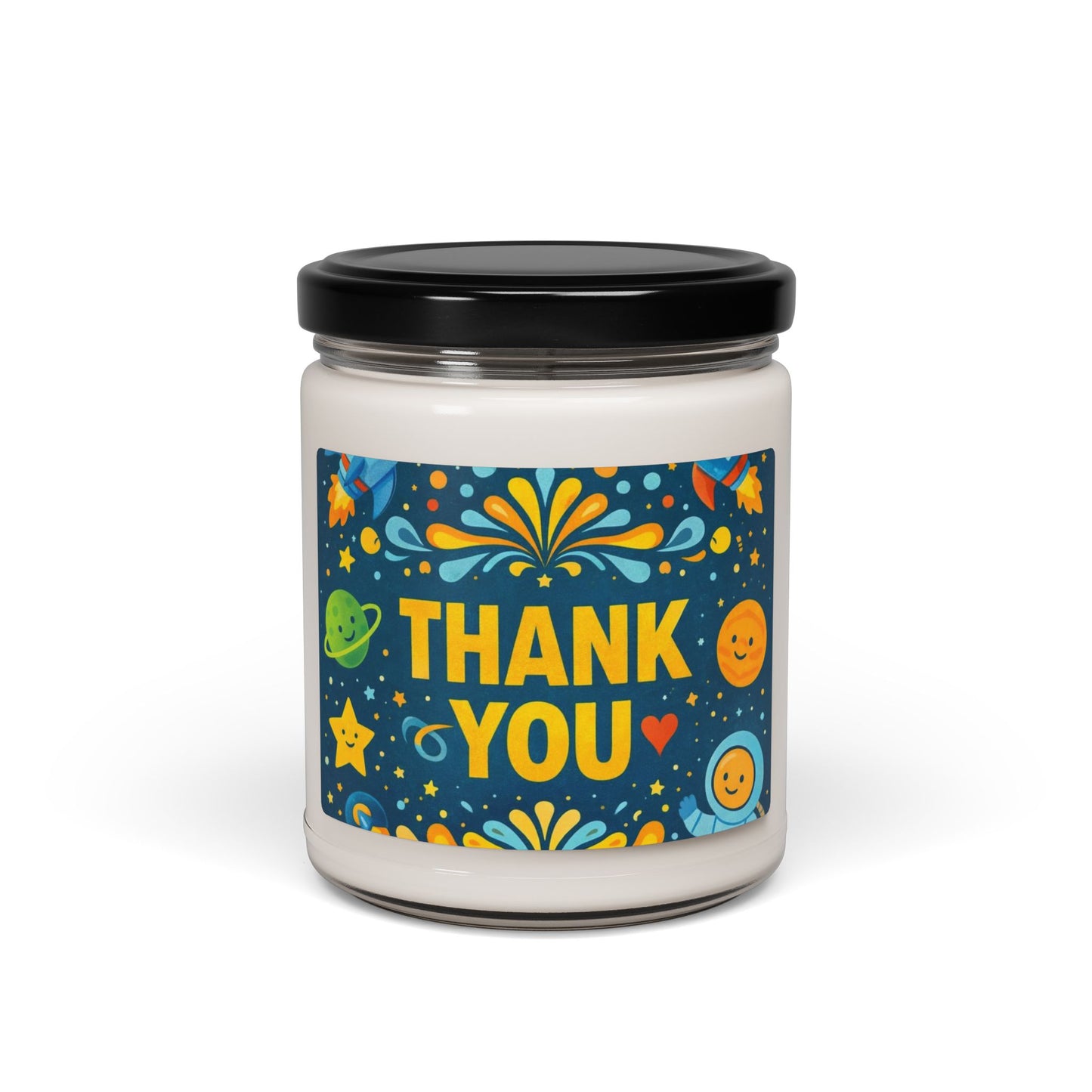 Thank You Scented Soy Candle — 9oz Gratitude Gift Jar