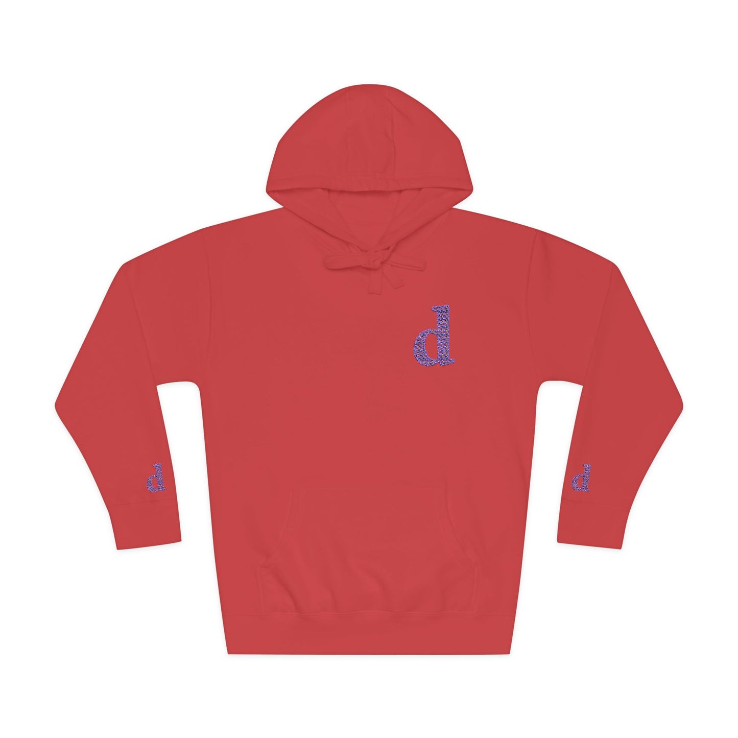 Floral Initial Unisex Fleece Hoodie | Cozy Casual Wear, Gifts for Her, Monogrammed Hooded Sweatshirt, Fall Fashion, Birthday Present