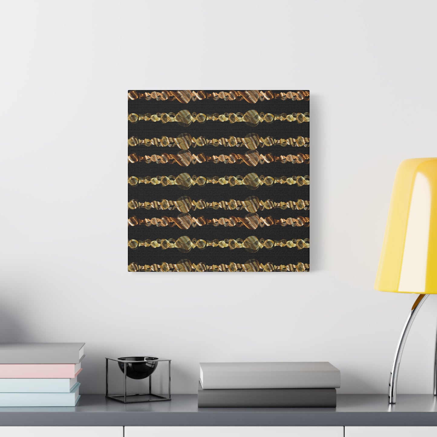 Artistic Canvas Gold and Black