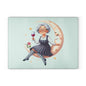 Whimsical Grandma Glass Cutting Board - Perfect Gift for Cooking Enthusiasts, Home Decor, Grandmother, Housewarming, Kitchen Accessory