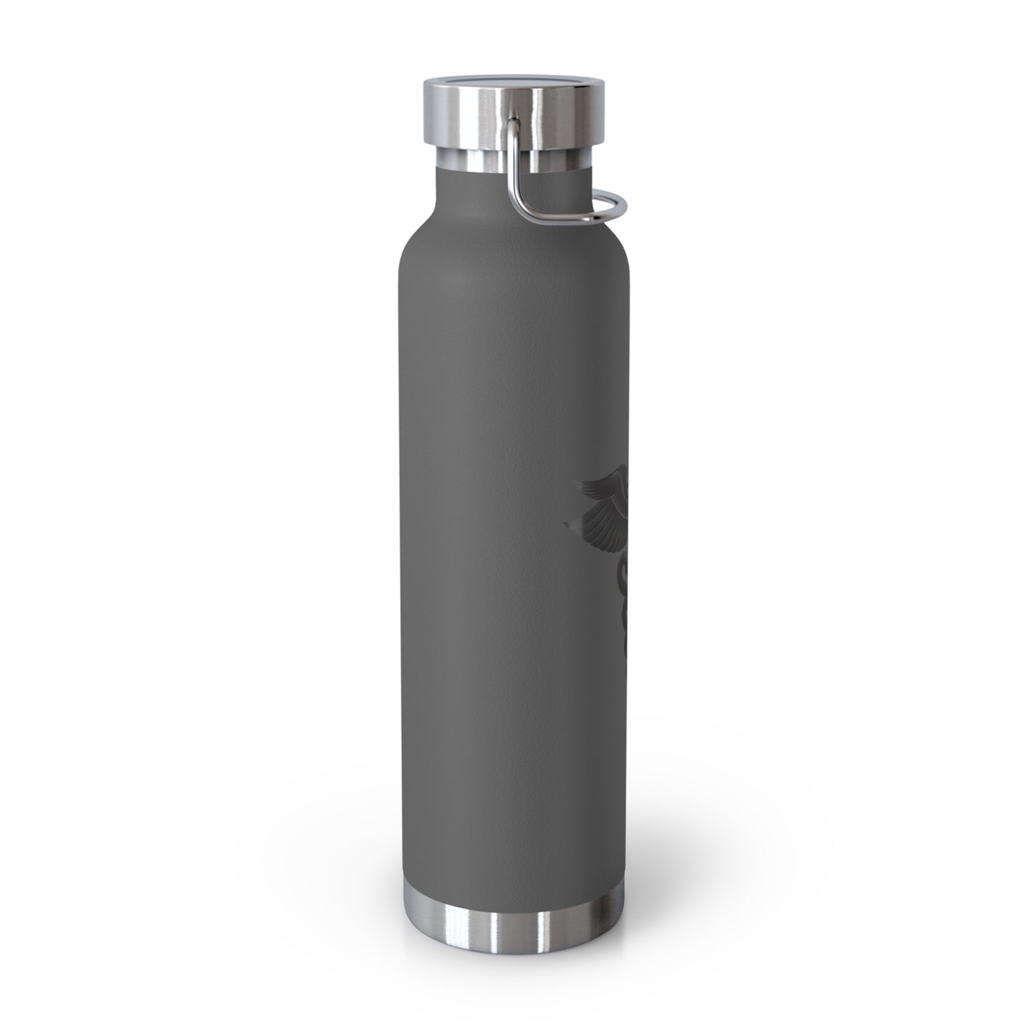 Stylish Copper Insulated Water Bottle, 22oz, Perfect for Active Lifestyles, Gifts for Healthcare Workers, Eco-Friendly, Exercise, Travel