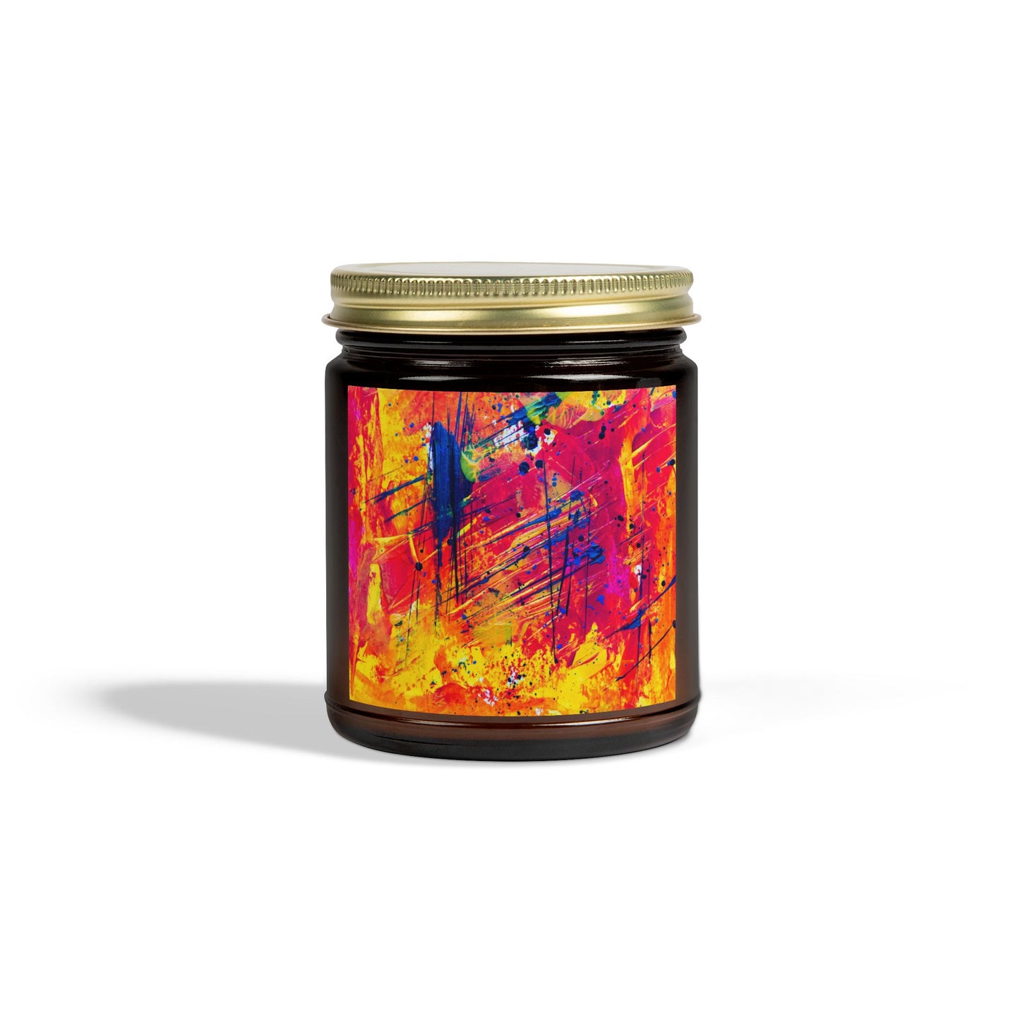 Vibrant Artistic Scented Candles - Perfect for Relaxation