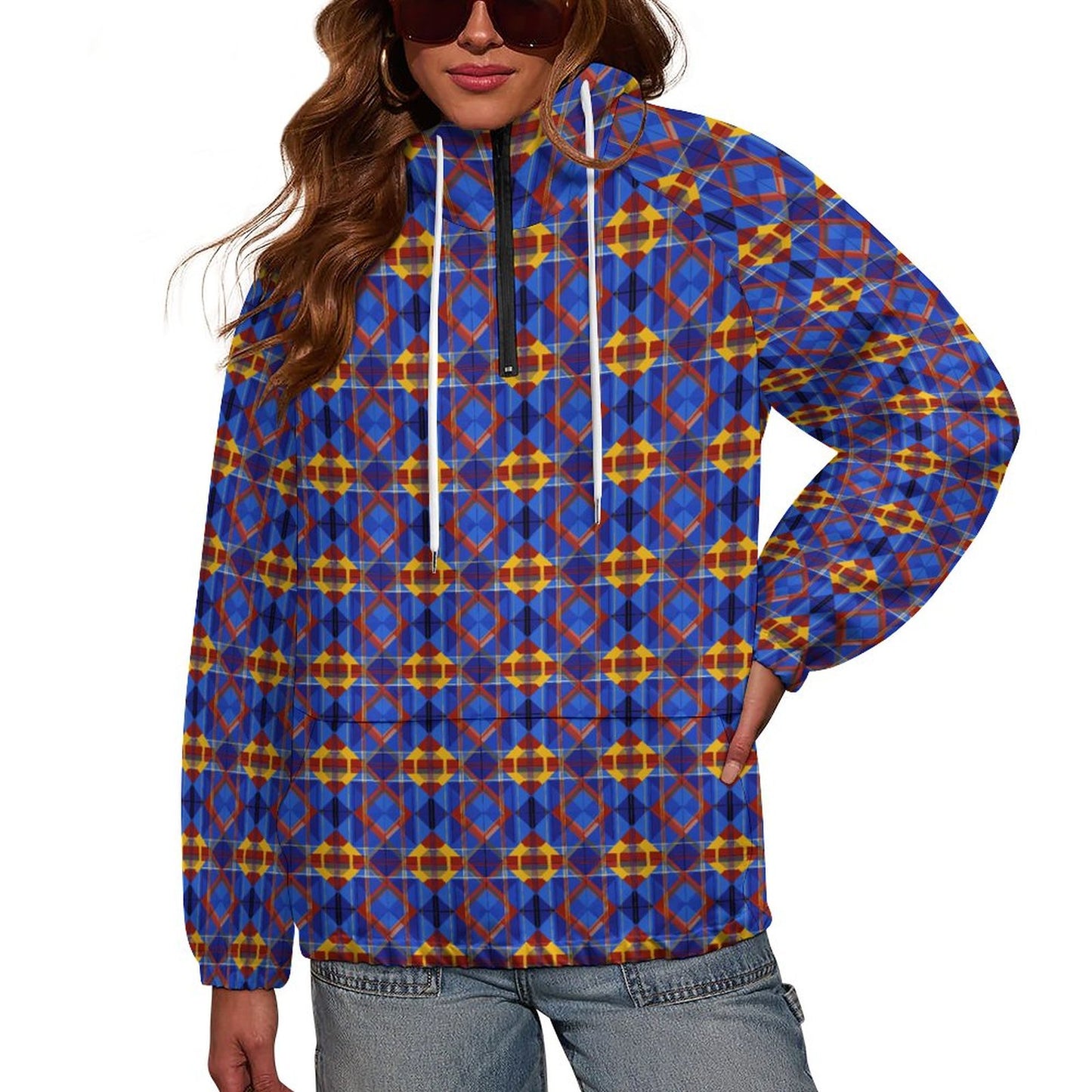 Double-Layered Hoodie with Pockets