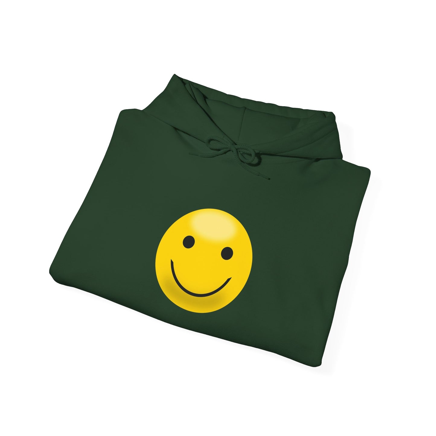 Smiley Face Hooded Sweatshirt, Unisex Cozy Hoodie