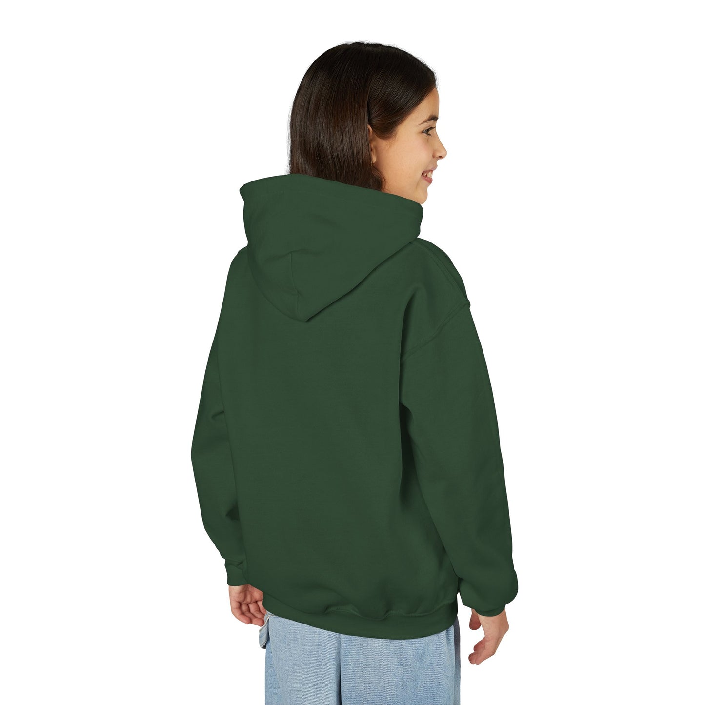 Youth Christmas Gnome Hoodie - "Merry Christmas" Holiday Kids Sweatshirt