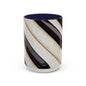Musical Accent Coffee Mug | Piano Design, Coffee Lover Gift, Musician Mug, Stylish Drinkware, Home & Office Decor