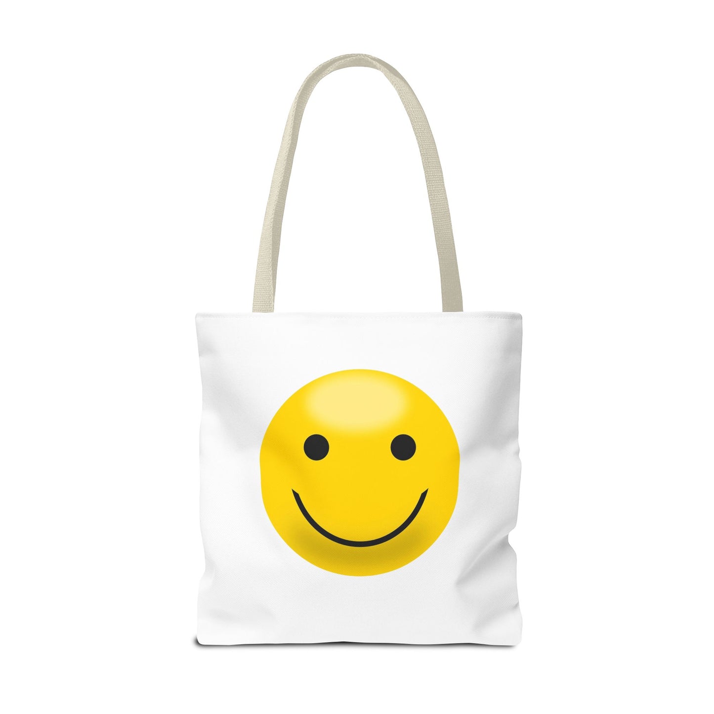 Smiley Face Tote Bag, Eco-Friendly Shopping Bag
