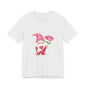 Valentine Gnome T‑Shirt — Cute Pink Gnome Holding Rose Tee