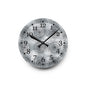 Elegant Floral Acrylic Wall Clock