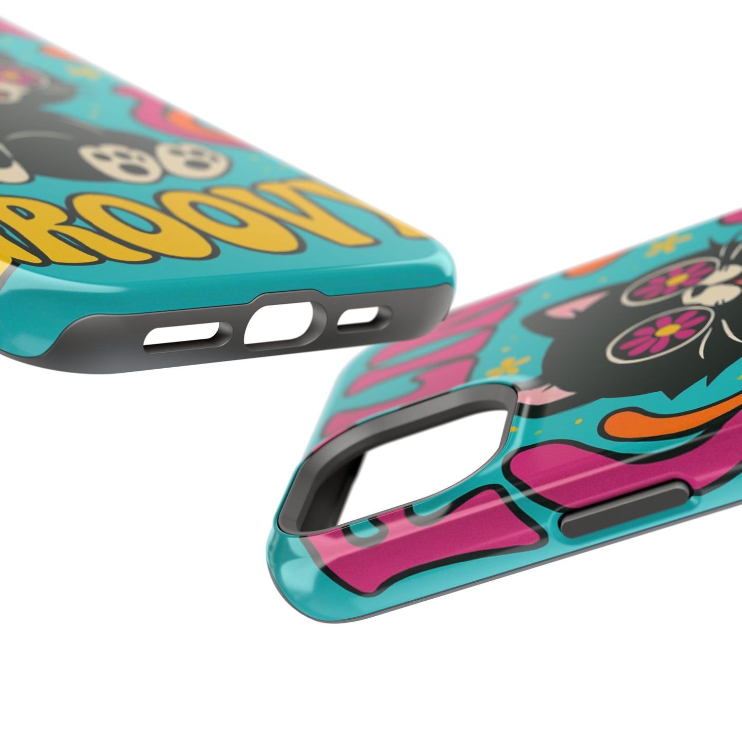 Groovy Cat Magnetic Impact-Resistant Phone Case