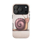 Cute Snail Phone Case — Pink Heart Cartoon Protective iPhone Cover