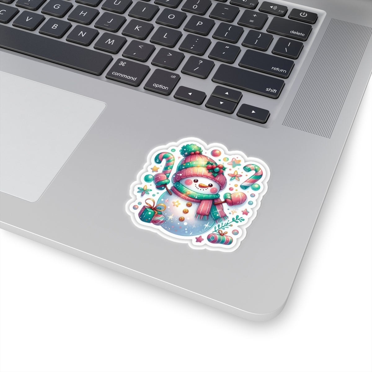 Festive Snowman Kiss-Cut Stickers, Holiday Decor, Christmas Gift, Winter Wonderland, Cute Snowman Stickers, Craft Supplies, Scrapbooking