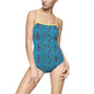 Musical Notes Women's One-Piece Swimsuit, Cute Swimsuit for Beach Days, Swimwear for Music Lovers, Fun Summer Swimwear, Gift for Her